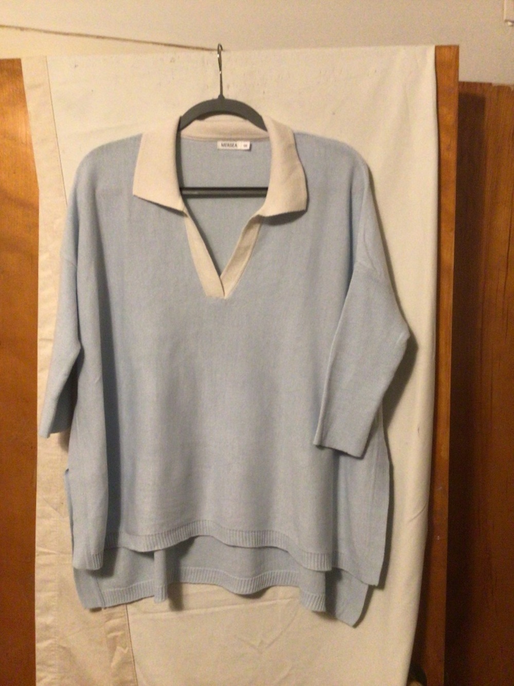 MERSEA knitted light weight casual high low classy daily wear  Sz OS